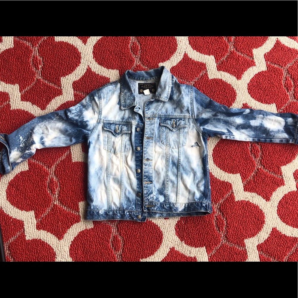 Tye Dye Jean Jacket